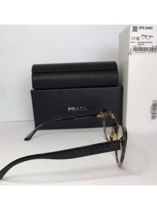 Authentic New PRADAPR 04WV black and medium havana main image 7